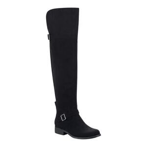 Sun + Stone Women's Anyaa Over The Knee Boots Black Size 5